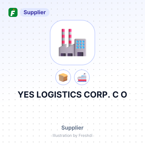 YES LOGISTICS CORP. C O – summary card, no photo uploaded yet