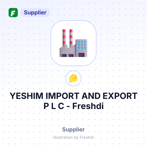 YESHIM IMPORT AND EXPORT P L C – summary card, no photo uploaded yet