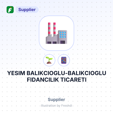 YESIM BALIKCIOGLU-BALIKCIOGLU FIDANCILIK TICARETI – summary card, no photo uploaded yet