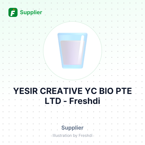 YESIR CREATIVE YC BIO PTE LTD – summary card, no photo uploaded yet
