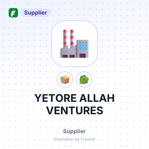 YETORE ALLAH VENTURES – summary card, no photo uploaded yet