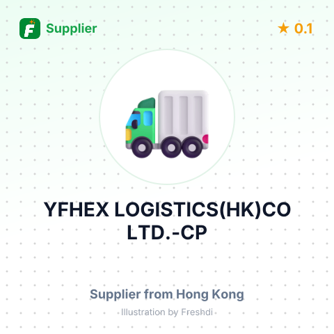 YFHEX LOGISTICS(HK)CO LTD.-CP – summary card, no photo uploaded yet