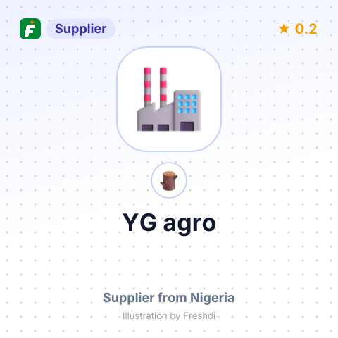 YG agro – summary card, no photo uploaded yet