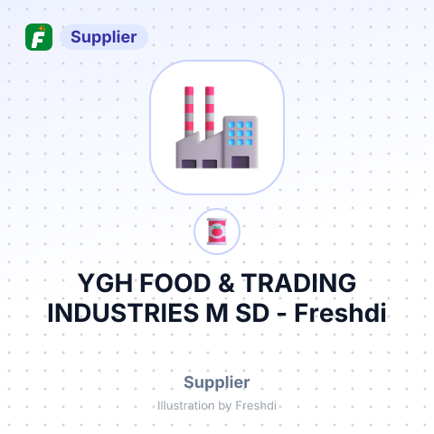 YGH FOOD & TRADING INDUSTRIES M SD – summary card, no photo uploaded yet