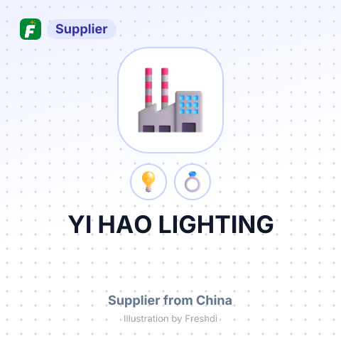 YI HAO LIGHTING – summary card, no photo uploaded yet