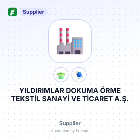 YILDIRIMLAR DOKUMA ÖRME TEKSTİL SANAYİ VE TİCARET A.Ş. – summary card, no photo uploaded yet