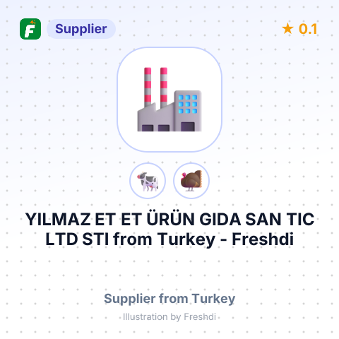 YILMAZ ET ET ÜRÜN GIDA SAN TIC LTD STI – summary card, no photo uploaded yet