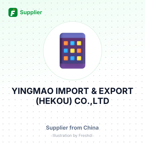 YINGMAO IMPORT & EXPORT (HEKOU) CO.,LTD – summary card, no photo uploaded yet