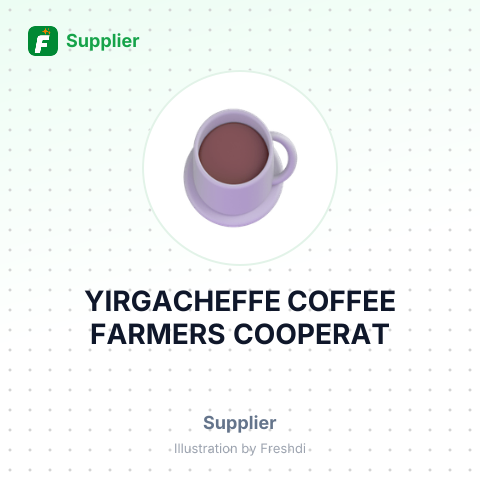 YIRGACHEFFE COFFEE FARMERS COOPERAT – summary card, no photo uploaded yet