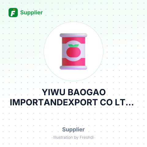 YIWU BAOGAO IMPORTANDEXPORT CO LTD – summary card, no photo uploaded yet