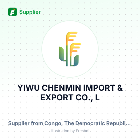 YIWU CHENMIN IMPORT & EXPORT CO., L – summary card, no photo uploaded yet