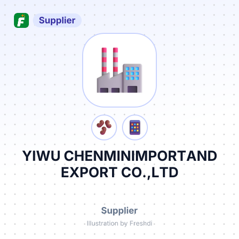 YIWU CHENMINIMPORTAND EXPORT CO.,LTD – summary card, no photo uploaded yet