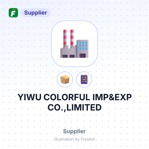 YIWU COLORFUL IMP&EXP CO.,LIMITED – summary card, no photo uploaded yet