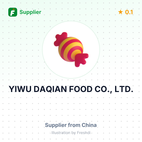 YIWU DAQIAN FOOD CO., LTD. – summary card, no photo uploaded yet