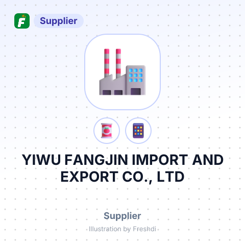 YIWU FANGJIN IMPORT AND EXPORT CO., LTD – summary card, no photo uploaded yet