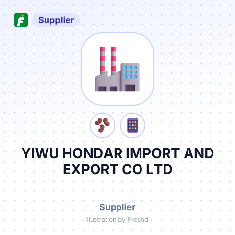 YIWU HONDAR IMPORT AND EXPORT CO LTD – summary card, no photo uploaded yet