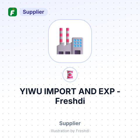 YIWU IMPORT AND EXP – summary card, no photo uploaded yet