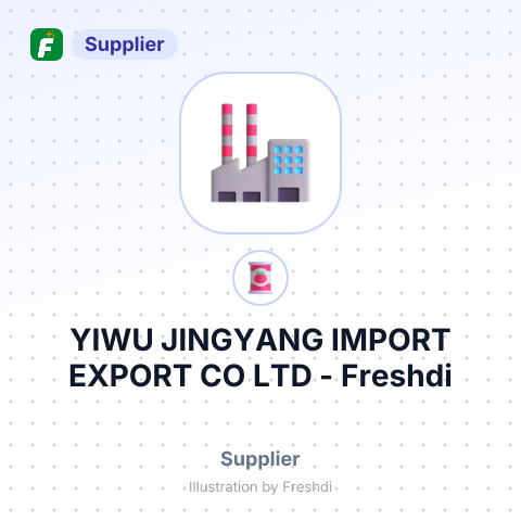 YIWU JINGYANG IMPORT EXPORT CO LTD – summary card, no photo uploaded yet
