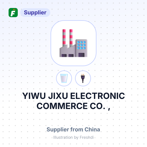 YIWU JIXU ELECTRONIC COMMERCE CO. , – summary card, no photo uploaded yet
