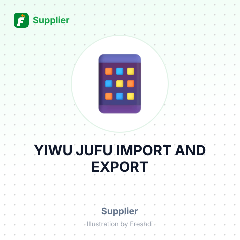 YIWU JUFU IMPORT AND EXPORT – summary card, no photo uploaded yet