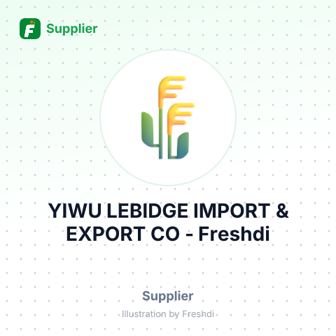 YIWU LEBIDGE IMPORT & EXPORT CO – summary card, no photo uploaded yet