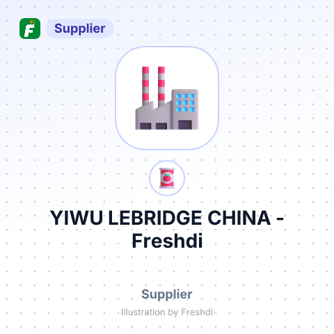 YIWU LEBRIDGE CHINA – summary card, no photo uploaded yet