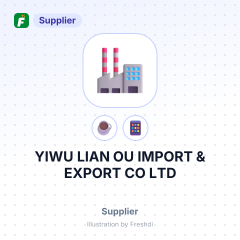 YIWU LIAN OU IMPORT & EXPORT CO LTD – summary card, no photo uploaded yet