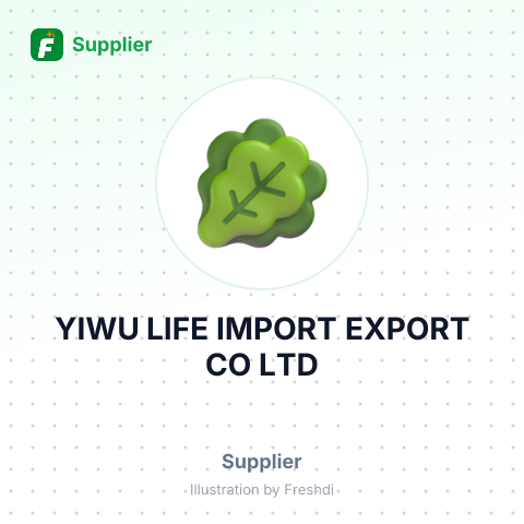 YIWU LIFE IMPORT EXPORT CO LTD – summary card, no photo uploaded yet