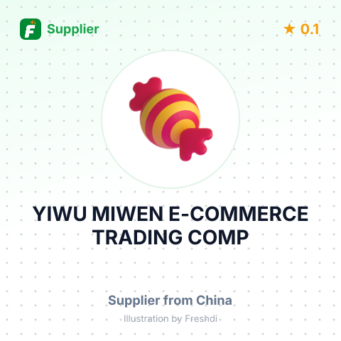 YIWU MIWEN E-COMMERCE TRADING COMP – summary card, no photo uploaded yet