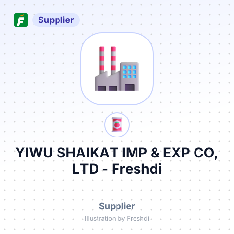 YIWU SHAIKAT IMP & EXP CO, LTD – summary card, no photo uploaded yet