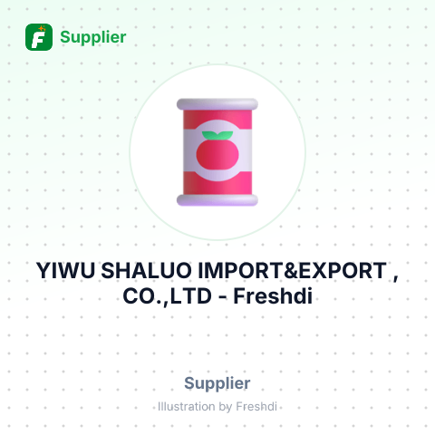 YIWU SHALUO IMPORT&EXPORT , CO.,LTD – summary card, no photo uploaded yet
