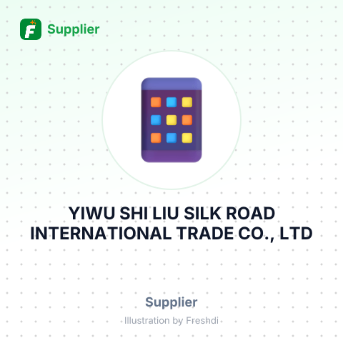 YIWU SHI LIU SILK ROAD INTERNATIONAL TRADE CO., LTD – summary card, no photo uploaded yet