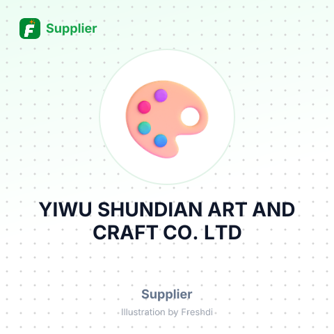 YIWU SHUNDIAN ART AND CRAFT CO. LTD – summary card, no photo uploaded yet