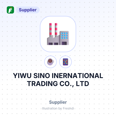 YIWU SINO INERNATIONAL TRADING CO., LTD – summary card, no photo uploaded yet