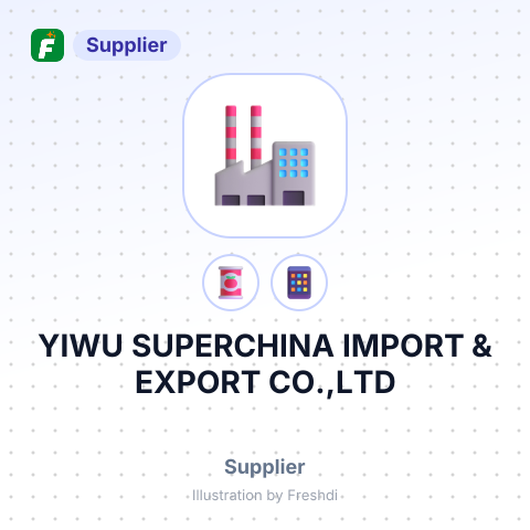 YIWU SUPERCHINA IMPORT & EXPORT CO.,LTD – summary card, no photo uploaded yet