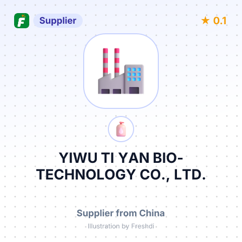 YIWU TI YAN BIO-TECHNOLOGY CO., LTD. – summary card, no photo uploaded yet
