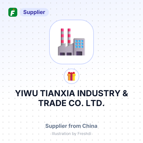 YIWU TIANXIA INDUSTRY & TRADE CO., LTD. – summary card, no photo uploaded yet