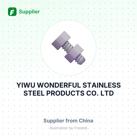 YIWU WONDERFUL STAINLESS STEEL PRODUCTS CO., LTD – summary card, no photo uploaded yet