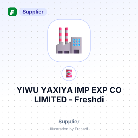 YIWU YAXIYA IMP EXP CO LIMITED – summary card, no photo uploaded yet