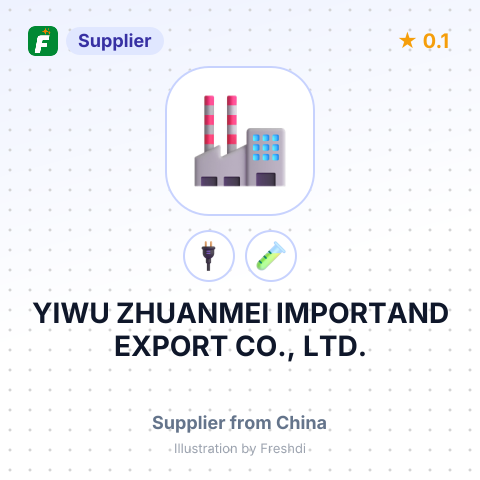 YIWU ZHUANMEI IMPORTAND EXPORT CO., LTD. – summary card, no photo uploaded yet