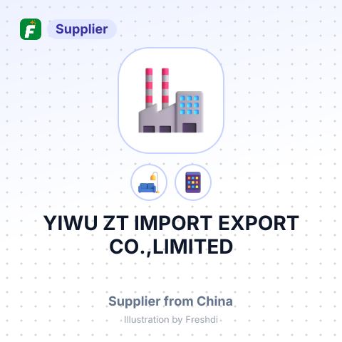 YIWU ZT IMPORT  EXPORT CO.,LIMITED – summary card, no photo uploaded yet