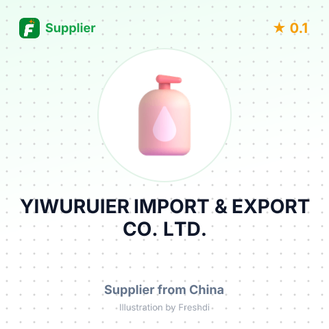 YIWURUIER IMPORT & EXPORT CO., LTD. – summary card, no photo uploaded yet