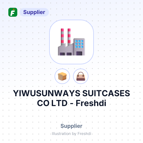 YIWUSUNWAYS SUITCASES CO LTD – summary card, no photo uploaded yet