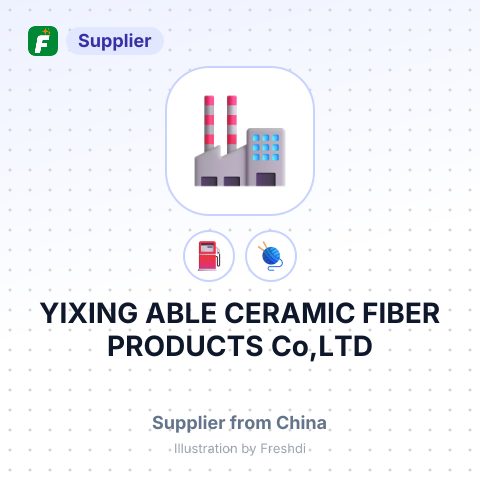 YIXING ABLE CERAMIC FIBER PRODUCTS Co,LTD – summary card, no photo uploaded yet