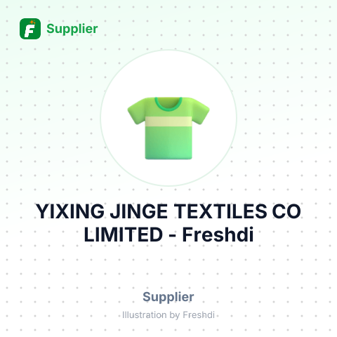 YIXING JINGE TEXTILES CO LIMITED – summary card, no photo uploaded yet