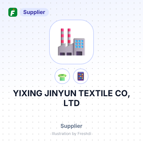 YIXING JINYUN TEXTILE CO, LTD – summary card, no photo uploaded yet