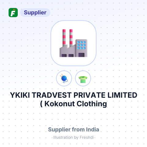 YKIKI TRADVEST PRIVATE LIMITED ( Kokonut Clothing ) – summary card, no photo uploaded yet