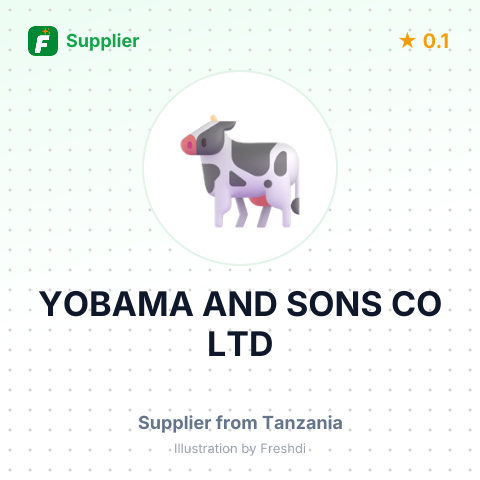 YOBAMA AND SONS CO LTD – summary card, no photo uploaded yet