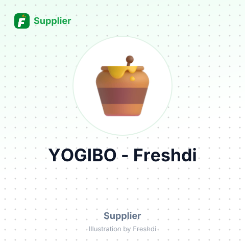 YOGIBO – summary card, no photo uploaded yet