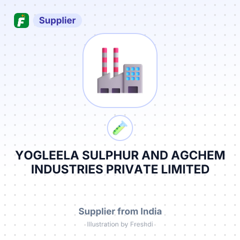YOGLEELA SULPHUR AND AGCHEM INDUSTRIES PRIVATE LIMITED – summary card, no photo uploaded yet